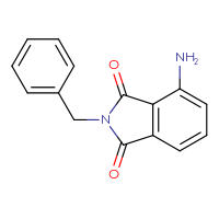 Chemical structure of 4-amino-2-benzyl-2,3-dihydro-1H-isoindole-1,3-dione - CSSB00000740516