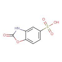 Chemical structure of 2-oxo-2,3-dihydro-1,3-benzoxazole-5-sulfonic acid - CSSB00000699413
