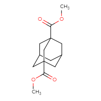 Chemical structure of 1,3-dimethyl adamantane-1,3-dicarboxylate - CSSB00016990736