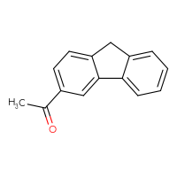 Chemical structure of 1-(9H-fluoren-3-yl)ethan-1-one - CSSB00000680530