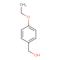 Chemical structure of (4-ethoxyphenyl)methanol - CSSB00000173027