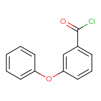 Chemical structure of 3-phenoxybenzoyl chloride - CSSB00000067127