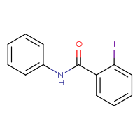 Chemical structure of 2-iodo-N-phenylbenzamide - CSSB00000153495