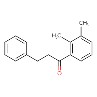 Chemical structure of 1-(2,3-dimethylphenyl)-3-phenylpropan-1-one - CSSB00003310652