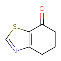 Chemical structure of 4,5,6,7-tetrahydro-1,3-benzothiazol-7-one - CSSB00011605757