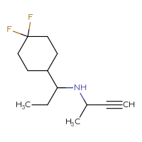 C13H21F2N