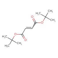 Chemical structure of 1,4-di-tert-butyl but-2-enedioate - CSSB00025702443