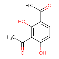 Chemical structure of 1-(3-acetyl-2,6-dihydroxyphenyl)ethan-1-one - CSSB00010658425