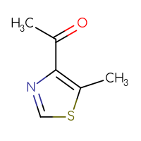 Chemical structure of 1-(5-methyl-1,3-thiazol-4-yl)ethan-1-one - CSSB00000059570