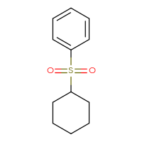 Chemical structure of (cyclohexanesulfonyl)benzene - CSSB00009992567