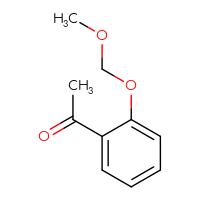 Chemical structure of 1-[2-(methoxymethoxy)phenyl]ethan-1-one - CSSB00011244934