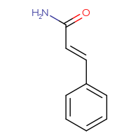 Chemical structure of (2E)-3-phenylprop-2-enamide - CSSB00016266777