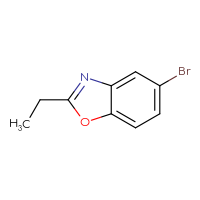 Chemical structure of 5-bromo-2-ethyl-1,3-benzoxazole - CSSB00009817032
