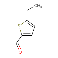 Chemical structure of 5-ethylthiophene-2-carbaldehyde - CSSB00000746206