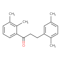 Chemical structure of 1-(2,3-dimethylphenyl)-3-(2,5-dimethylphenyl)propan-1-one - CSSB00020571456
