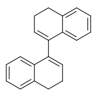 Chemical structure of 3H,3'H,4H,4'H-1,1'-binaphthalene - CSSB00025761862