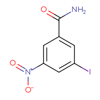 Chemical structure of 3-iodo-5-nitrobenzamide - CSSB00009996562