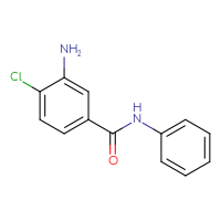 Chemical structure of 3-amino-4-chloro-N-phenylbenzamide - CSSB00015206700