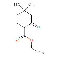 Chemical structure of ethyl 4,4-dimethyl-2-oxocyclohexane-1-carboxylate - CSSB00015931619