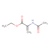 Chemical structure of ethyl 2-acetamidoprop-2-enoate - CSSB00010261407