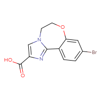 Chemical structure of 12-bromo-9-oxa-3,6-diazatricyclo[8.4.0.0²,⁶]tetradeca-1(14),2,4,10,12-pentaene-4-carboxylic acid - CSSB00015192425