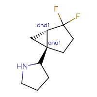 C10H15F2N