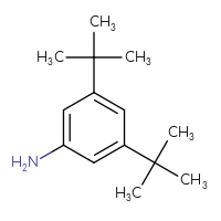 Chemical structure of 3,5-di-tert-butylaniline - CSSB00000042537