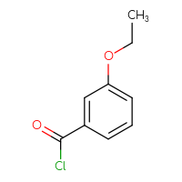 Chemical structure of 3-ethoxybenzoyl chloride - CSSB00000047094