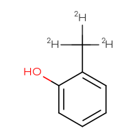 Chemical structure of 2-(²H₃)methylphenol - CSSB00102554564
