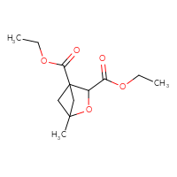 Chemical structure of 3,4-diethyl 1-methyl-2-oxabicyclo[2.1.1]hexane-3,4-dicarboxylate - CSSB06280099417