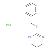 Chemical structure of 2-(benzylsulfanyl)-1,4,5,6-tetrahydropyrimidine hydrochloride - CSSB00015200596