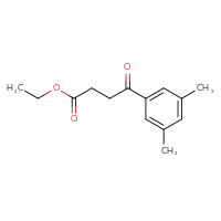 Chemical structure of ethyl 4-(3,5-dimethylphenyl)-4-oxobutanoate - CSSB00005553988