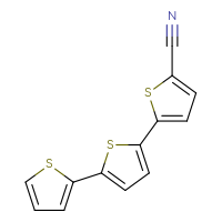 Chemical structure of 5-{[2,2'-bithiophen]-5-yl}thiophene-2-carbonitrile - CSSB00025739705