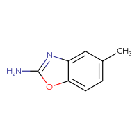 Chemical structure of 5-methyl-1,3-benzoxazol-2-amine - CSSB00011659291