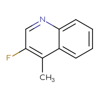 C10H8FN
