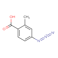 Chemical structure of 4-azido-2-methylbenzoic acid - CSSB00010399957