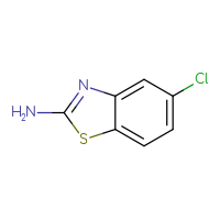 Chemical structure of 5-chloro-1,3-benzothiazol-2-amine - CSSB00000246129