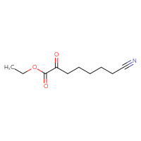 Chemical structure of ethyl 7-cyano-2-oxoheptanoate - CSSB00000087360