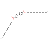 Chemical structure of 4,4'-dipentadecyl [1,1'-biphenyl]-4,4'-dicarboxylate - CSSB00132972590