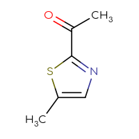 Chemical structure of 1-(5-methyl-1,3-thiazol-2-yl)ethan-1-one - CSSB00011857370