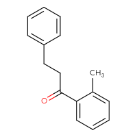 Chemical structure of 1-(2-methylphenyl)-3-phenylpropan-1-one - CSSB00000373100
