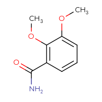 Chemical structure of 2,3-dimethoxybenzamide - CSSB00000162250