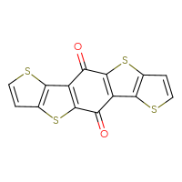 Chemical structure of 5,9,14,18-tetrathiapentacyclo[10.6.0.0³,¹⁰.0⁴,⁸.0¹³,¹⁷]octadeca-1(12),3(10),4(8),6,13(17),15-hexaene-2,11-dione - CSSB00160523382