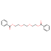 Chemical structure of 2-{2-[2-(benzoyloxy)ethoxy]ethoxy}ethyl benzoate - CSSB00102647855