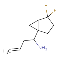 C10H15F2N