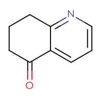 Chemical structure of 5,6,7,8-tetrahydroquinolin-5-one - CSSB00000058033