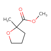 Chemical structure of methyl 2-methyloxolane-2-carboxylate - CSSB00012004511
