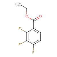 Chemical structure of ethyl 2,3,4-trifluorobenzoate - CSSB00011216564