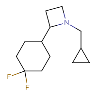 C13H21F2N
