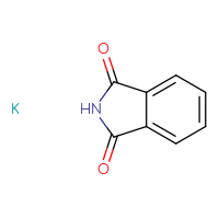Chemical structure of 2,3-dihydro-1H-isoindole-1,3-dione potassium - CSSB14813030355